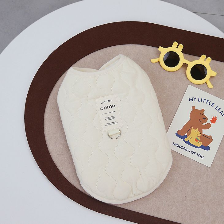 冬 犬服 キルティングベスト 犬 冬服 前開き 暖かい ペットウェア 猫服 小型 犬服 おしゃれ お出かけにぴったり【a479】【送料無料】 |  | 02