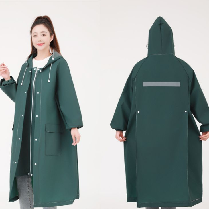 【最終値下げ】レインコート 雨合羽 カッパ 通学 通勤 散歩 レインポンチョ 反射テープ ロング丈 リュック対応 クリア視野 ポケット付 野外フェス 防災【z110】 |  | 04