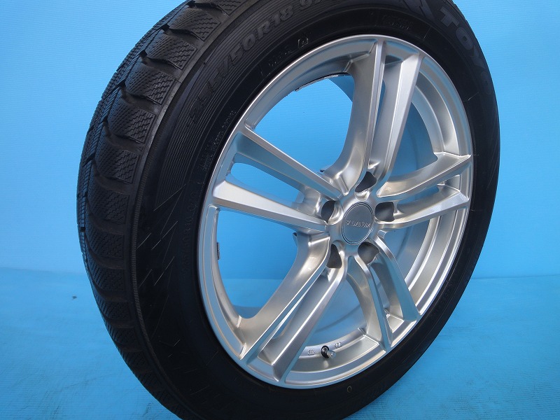 BRIDGESTONE バルミナホイール/スタッドレス235/65R18 中古 スタッドレス 18インチ ブリヂストン バルミナ トランパスTX