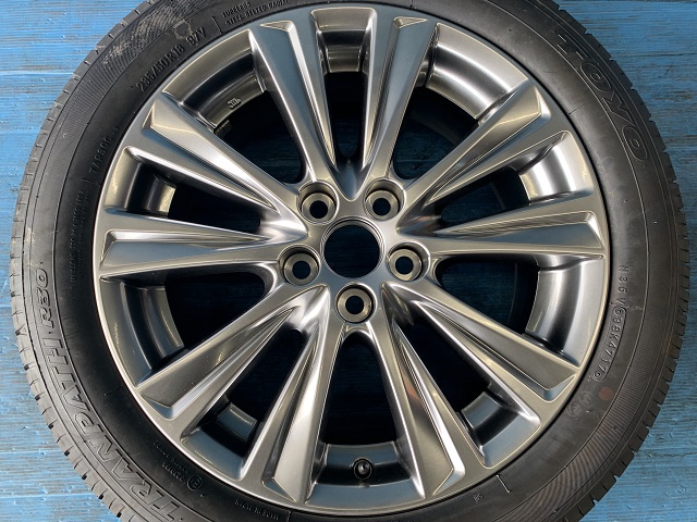 中古 18インチ ホイール 4本セット トヨタ純正 アルファード30