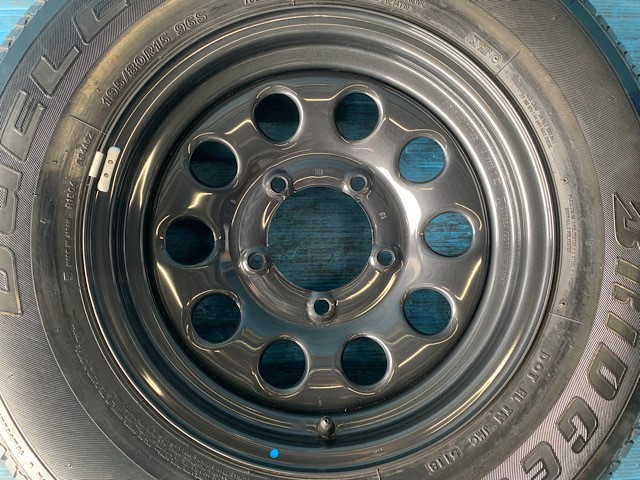 中古 15インチ タイヤ&ホイール 1本のみ スズキ純正 ジムニーシエラ 
