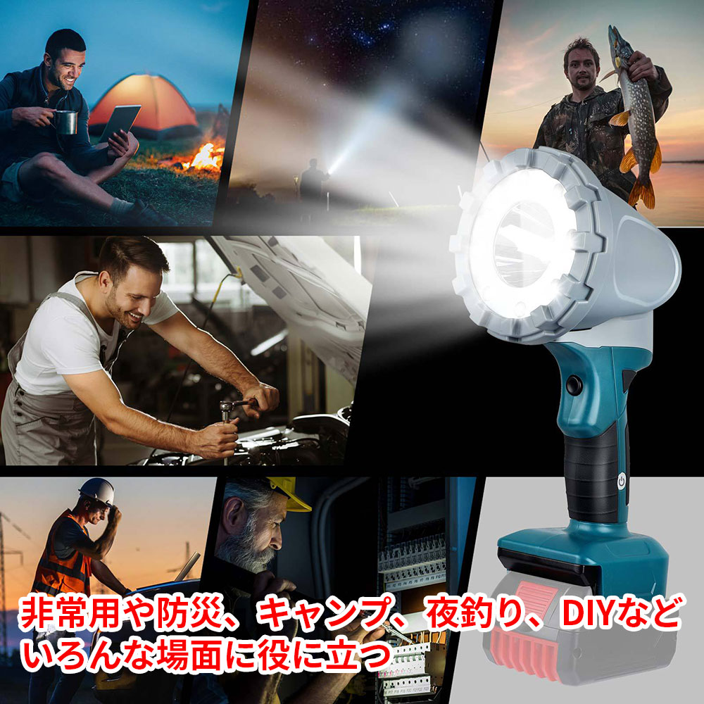 Makita - マキタ　ワークライト マキタ 充電式LEDワークライト ML801 14.4/18V - 工具通販