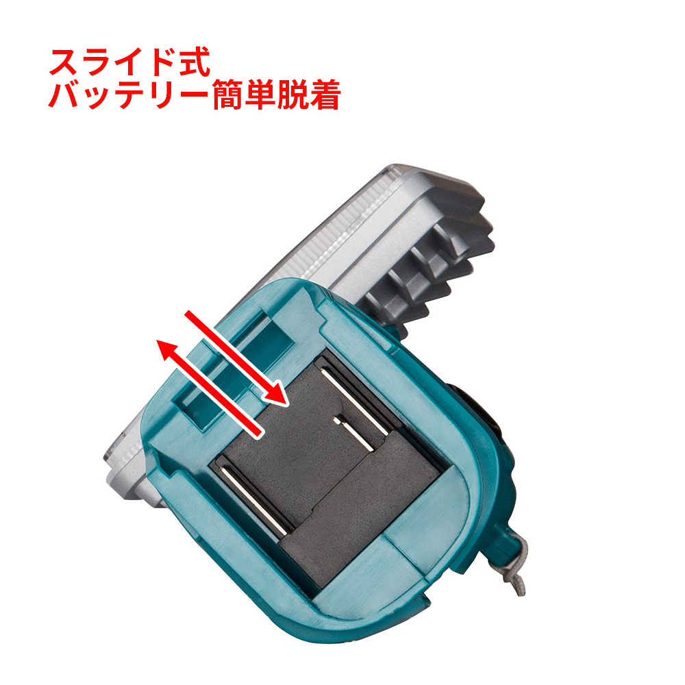 充電式ワークライト 懐中電灯 高輝度 マキタ 14.4v/18vバッテリ対応 マキタ 2000ルーメン 高輝度 充電式LEDワークライト 14.4V/18V