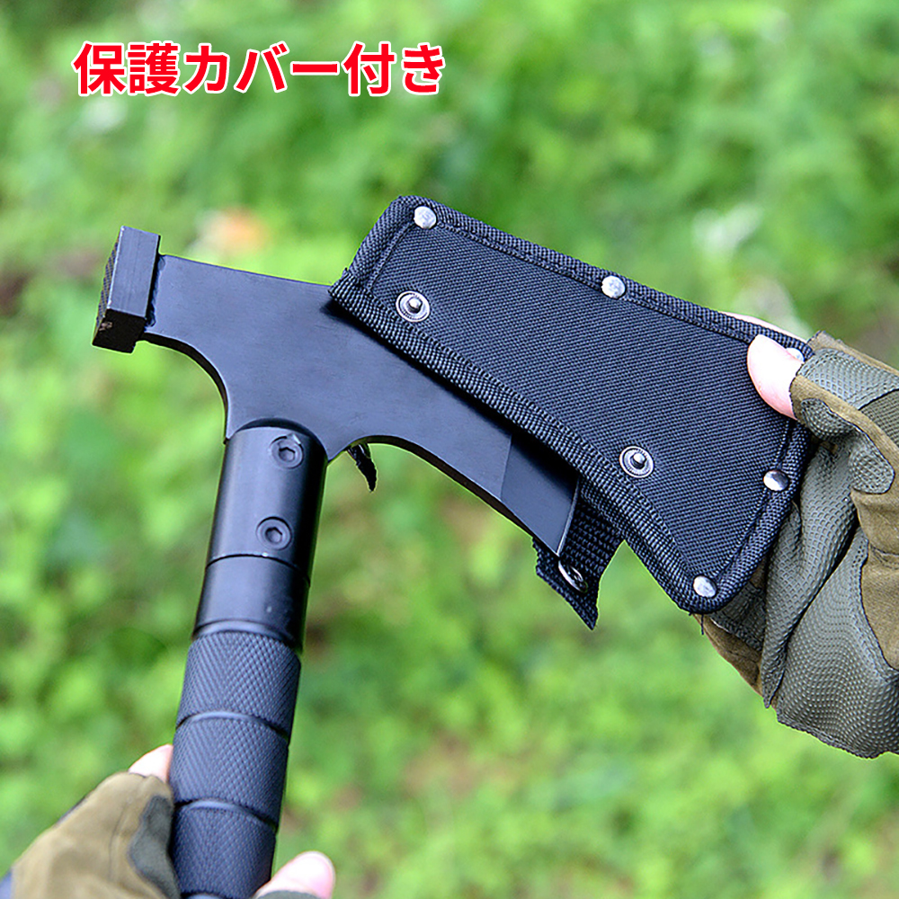 アウトドア用斧 組み立て 多機能 折りたたみ式斧 手斧 薪割り アウトドア用斧 組み立て 多機能 折りたたみ式斧 手斧 薪割り