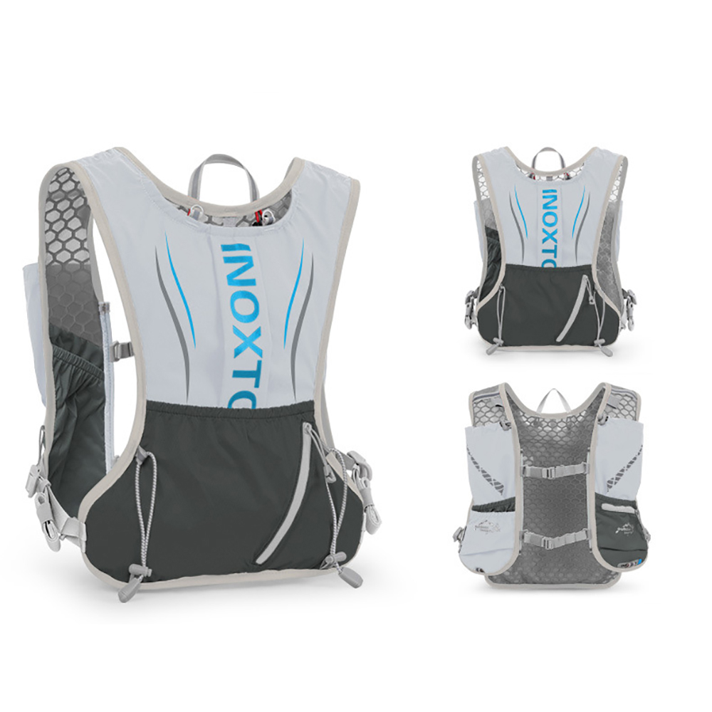 超軽量ランニング用バックパック トレランザック ハイドレーションバッグ ポケット多数 高収納能力 チェストベルト８段調節 揺れにくく走りやすい |  | 04