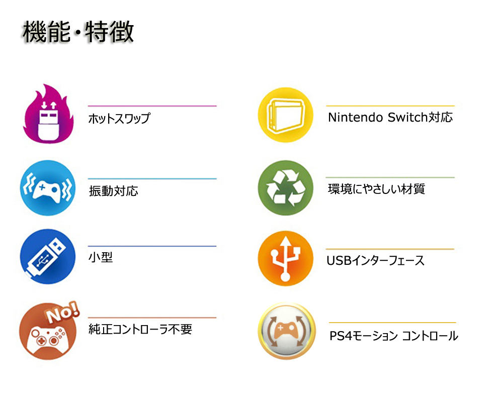 任天堂（Nintendo） PS3/PS4→Switchコントローラ アダプター : ネット