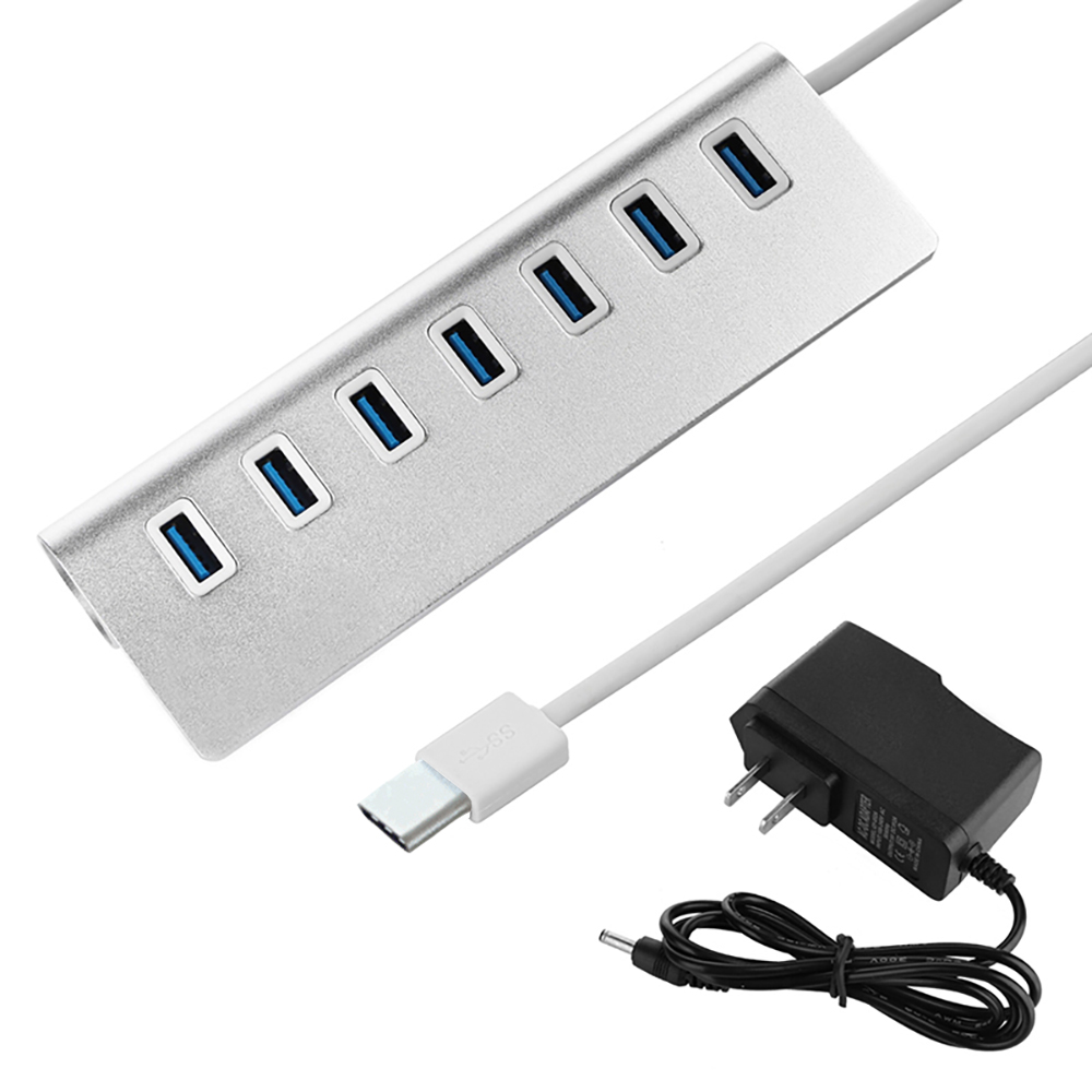 Yottamaster 7ポート USB データハブ Type C Amazon.com: Yottamaster 7 Port USB 3.2 Gen2 Data Hub