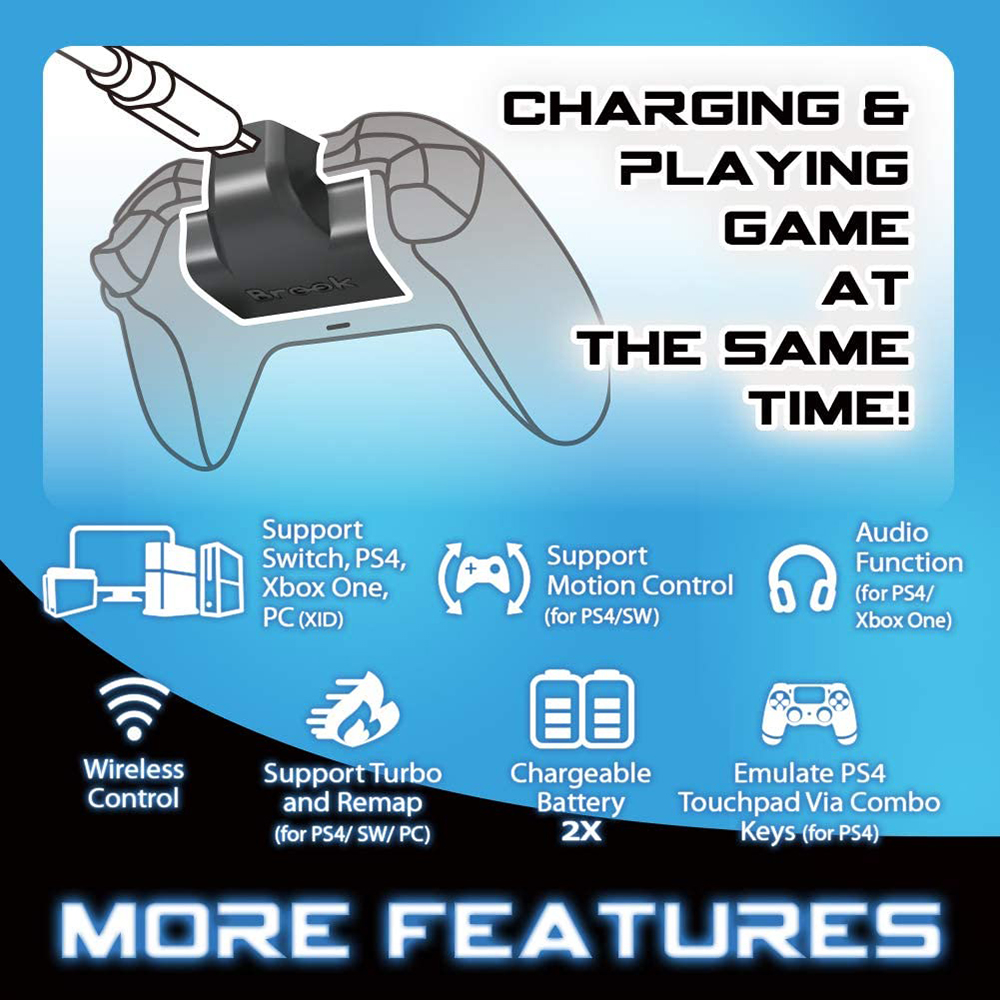 任天堂（Nintendo） PS4やSwitchでXboxコントローラが使えるBrook X