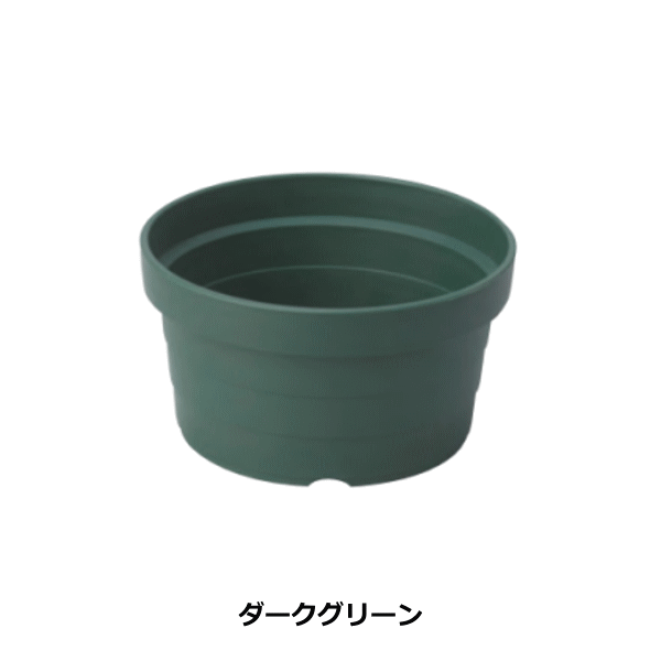 法人配送限定） アイカ 植木鉢 丸鉢 22号型 80個セット 同色 花苗用