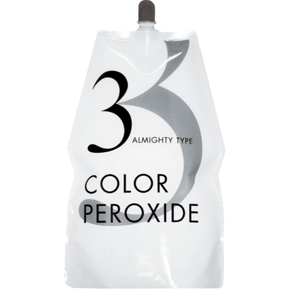 メロス ヘアカラーファンデーション カラープロキサイド 2剤 (3％・6％) パウチ / 2000mL |  | 01