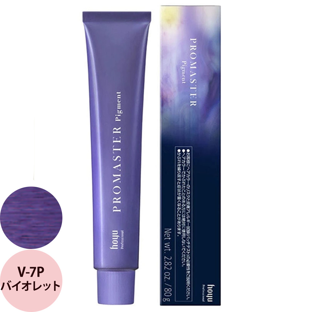 ホーユー プロフェッショナル プロマスター ピグメント ベーシックカラー V バイオレット 80g | hoyu | 02
