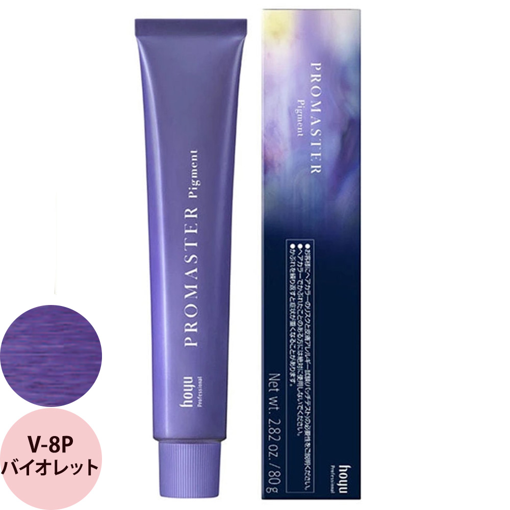 ホーユー プロフェッショナル プロマスター ピグメント ベーシックカラー V バイオレット 80g | hoyu | 03