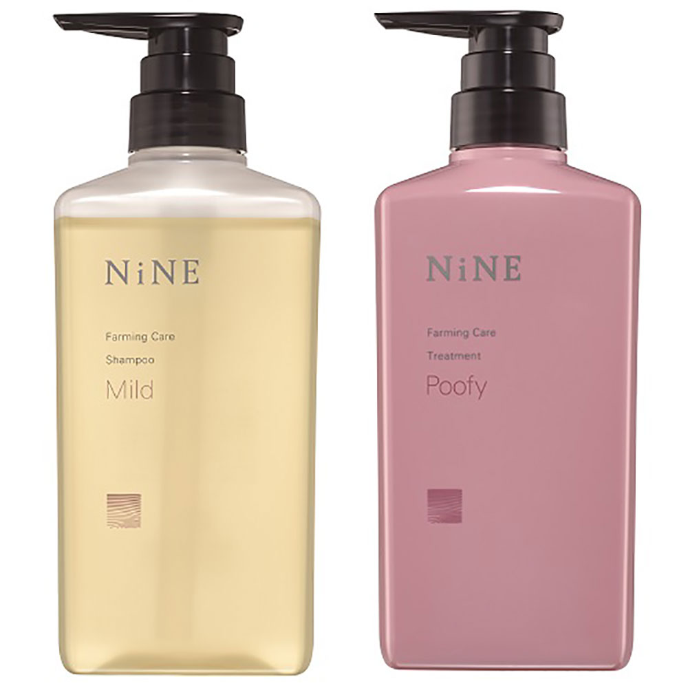 ホーユー ナイン ファーミングケア シャンプー + 選べるトリートメント セット 400mL+400g タングル ドライ プーフィ 頭皮 クレンジング 髪 サロン専売品 hoyu | NiNE（ホーユー） | 03