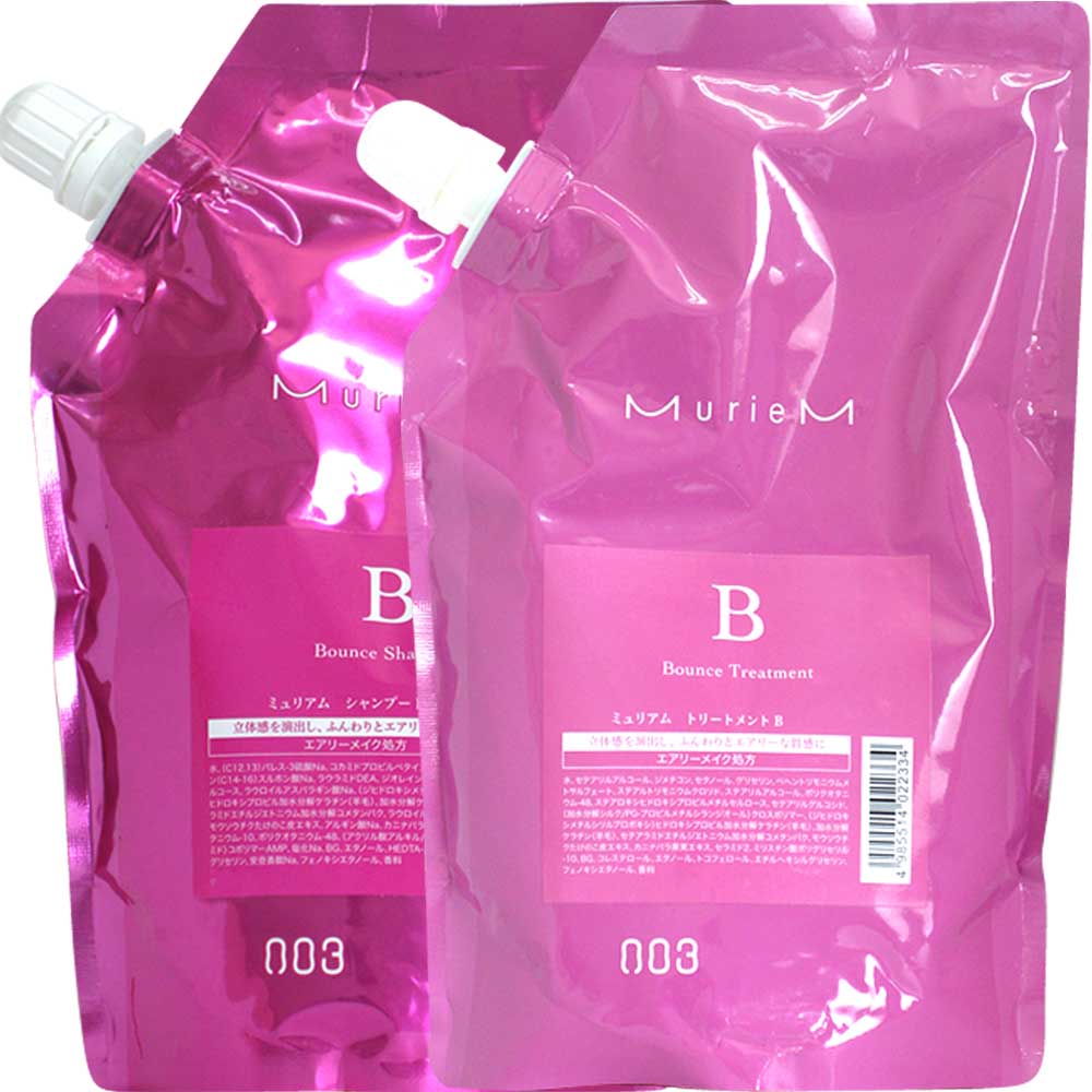 ナンバースリー ミュリアム シャンプー＆トリートメント 詰め替え セット / 500mLリフィル+500gリフィル | ブランド登録なし | 01