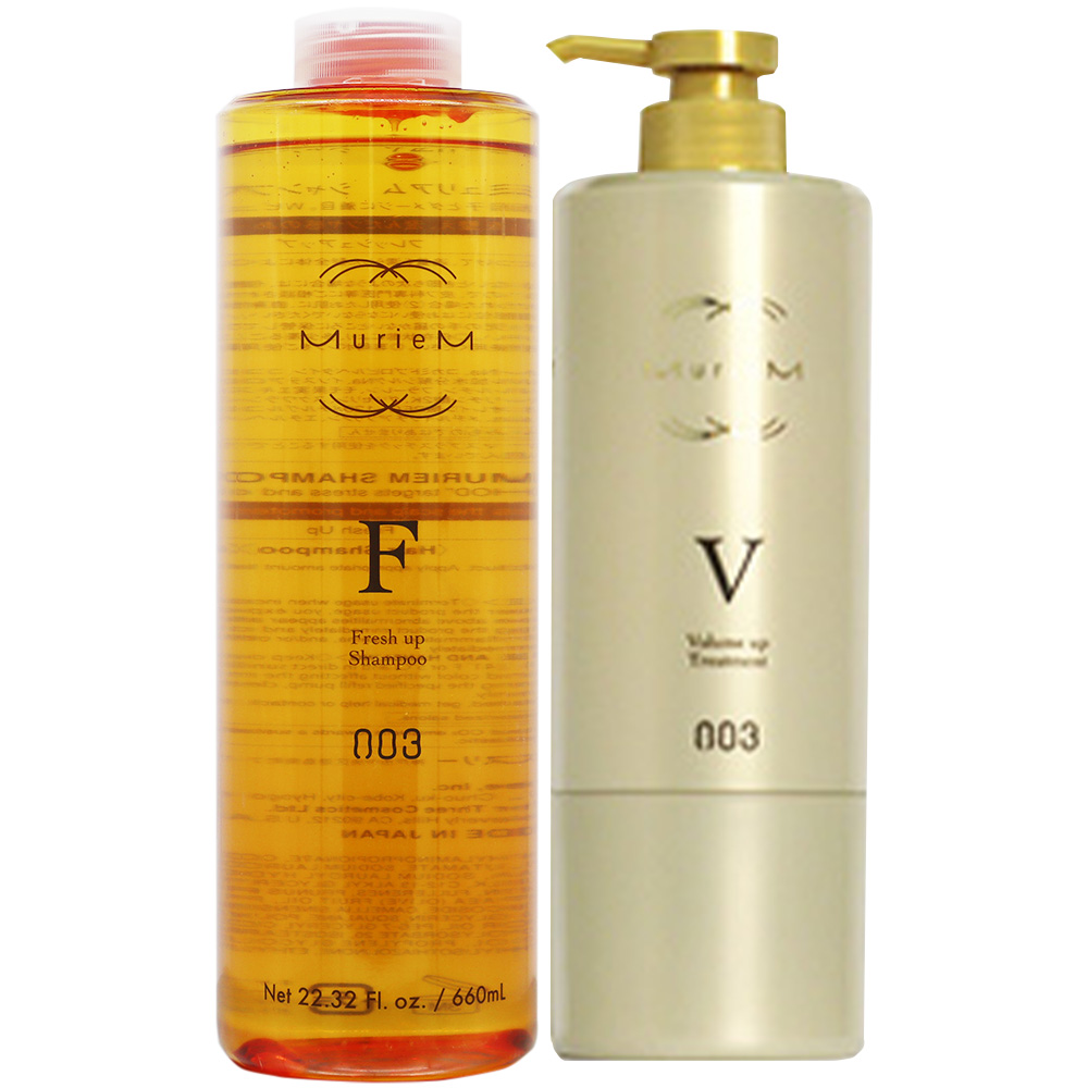 [ポンプ別売り]ナンバースリー ミュリアム ゴールド シャンプー＆トリートメント セット / 660mL+620g | ブランド登録なし | 02