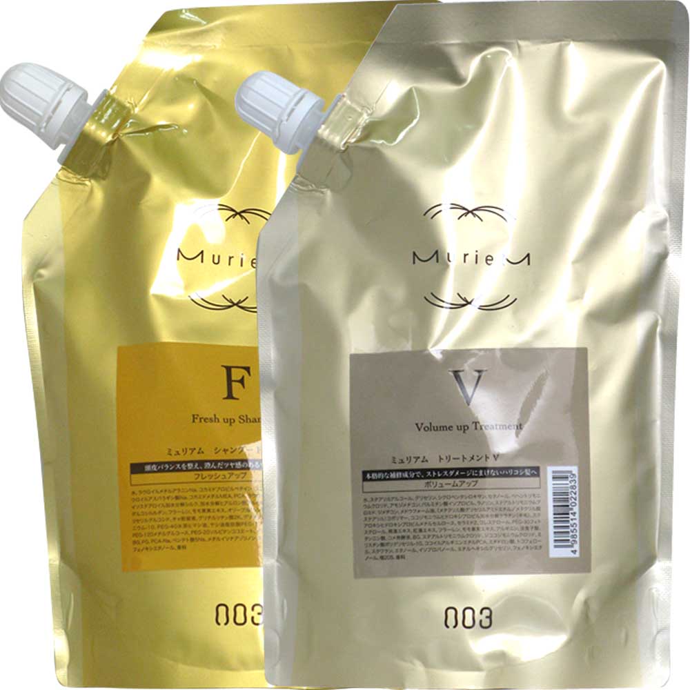 ナンバースリー ミュリアム ゴールド シャンプー＆トリートメント 詰め替え セット / 500mLリフィル+500gリフィル | ブランド登録なし | 02
