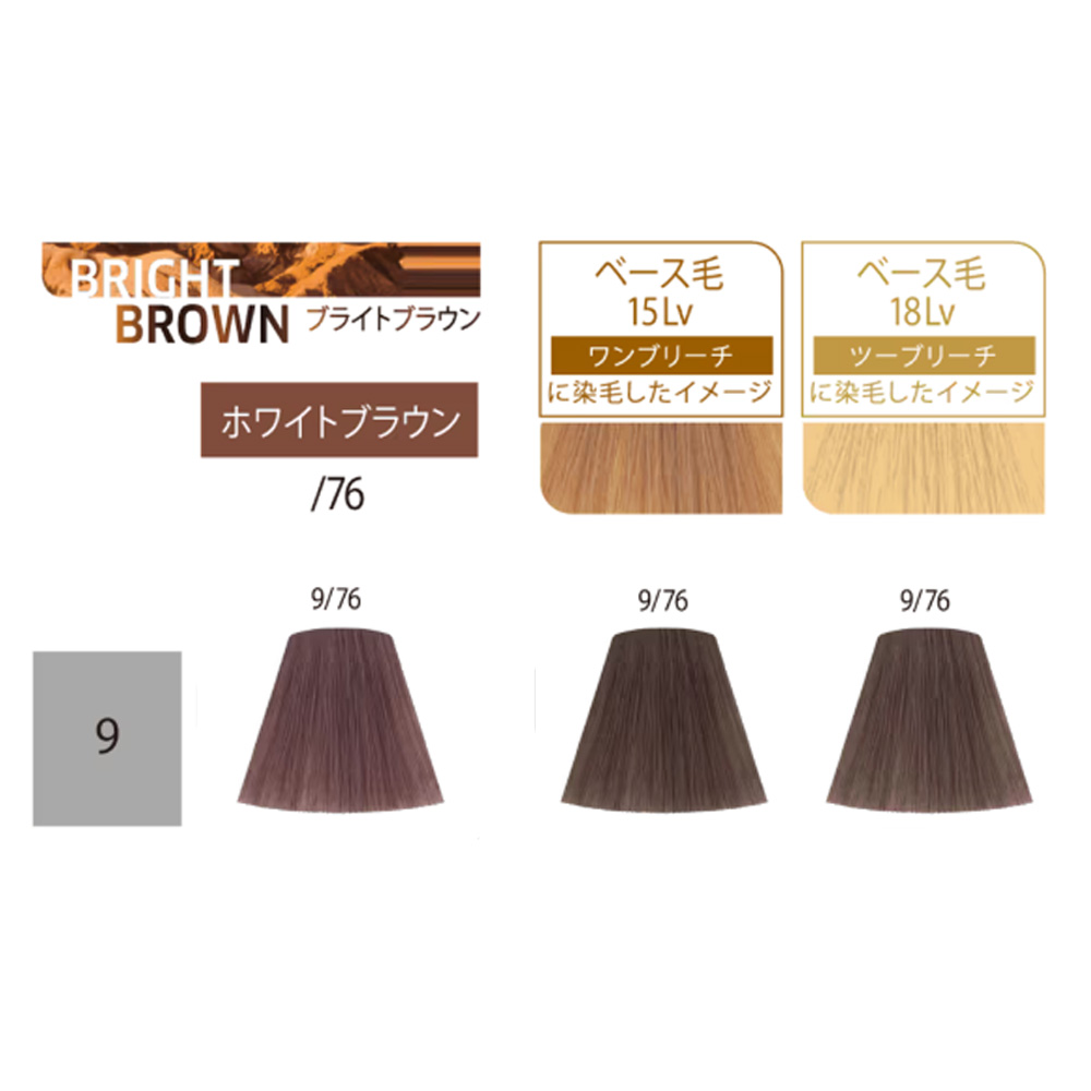 ウエラ コレストン パーフェクトプラス ブライトブラウン（BB）  ホワイトブラウン / 80g ヘアカラー カラー剤 ウエラ 白髪染め コレストンパーフェクト | コレストンパーフェクト | 05