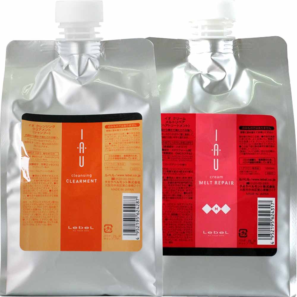 ルベル イオ 詰め替え 選べる セット シャンプー ＆ トリートメント 1000mL+1000gリフィル 詰替え用 美容室専売 シャンプー サロン専売品 人気 LebeL IAU | IAU（ルベル） | 03
