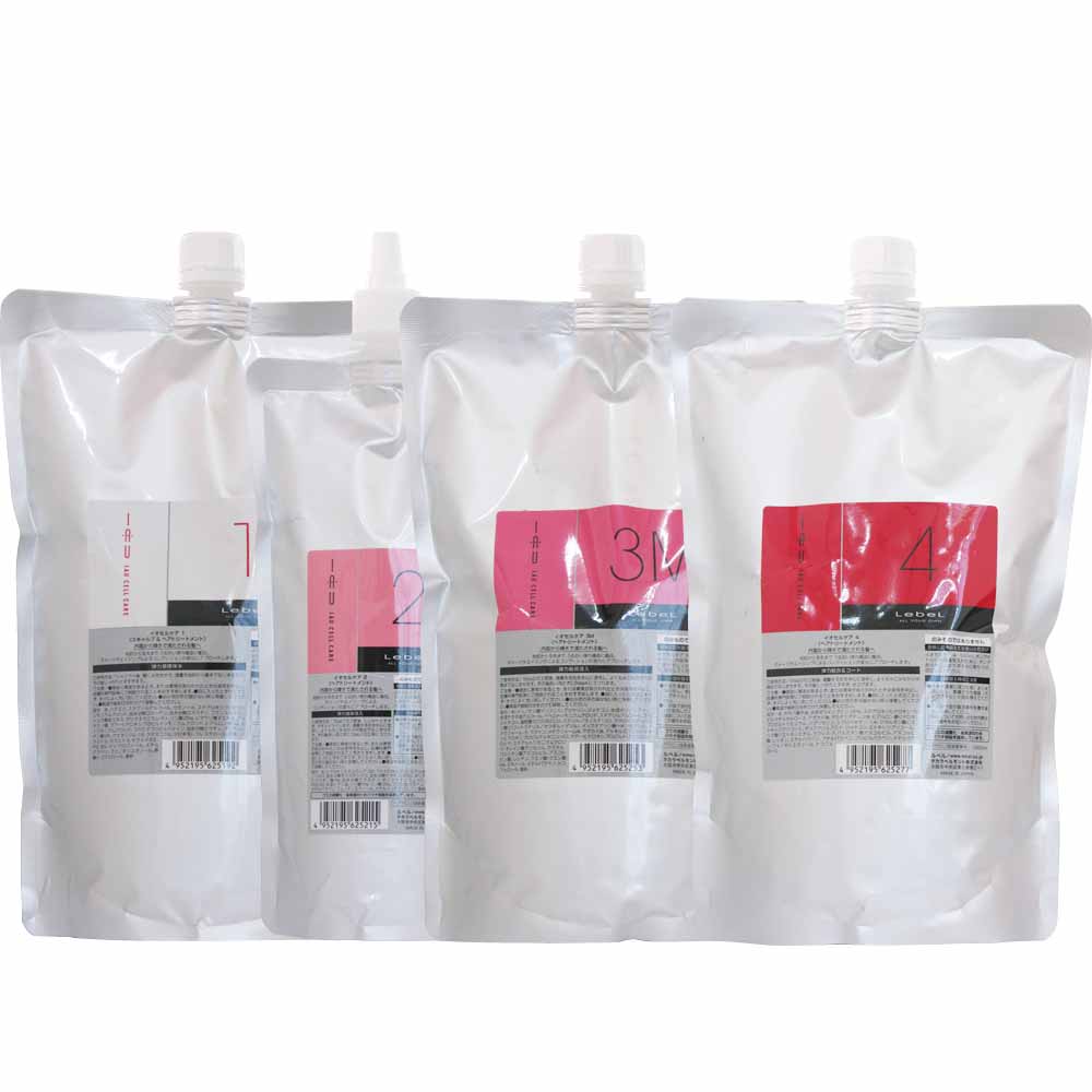 ルベル イオ セルケア サロントリートメント リフィルサイズ 選べる 4点セット / 1000mLリフィル+500mLリフィル+1000mLリフィル+1000mLリフィル | IAU（ルベル） | 02