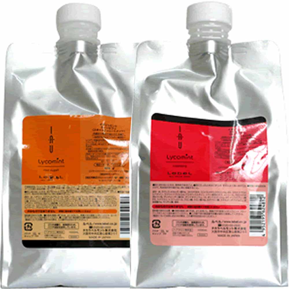 ルベル イオ リコミント クレンジング＆ルートサプリ 詰め替え用 選べる セット / 1000mLリフィル+1000mLリフィル | IAU（ルベル） | 01