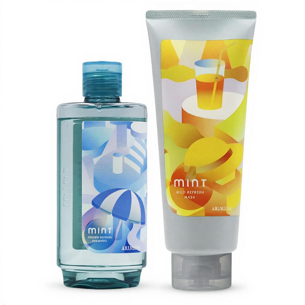 アリミノ ミント シャンプー ヘアマスク セット 275mL+230g 2026 クールシャンプー 冷感 ひんやり 爽快 頭皮 臭い べたつき 夏 最新 リニューアル ARIMINO mint | ミント（アリミノ） | 02