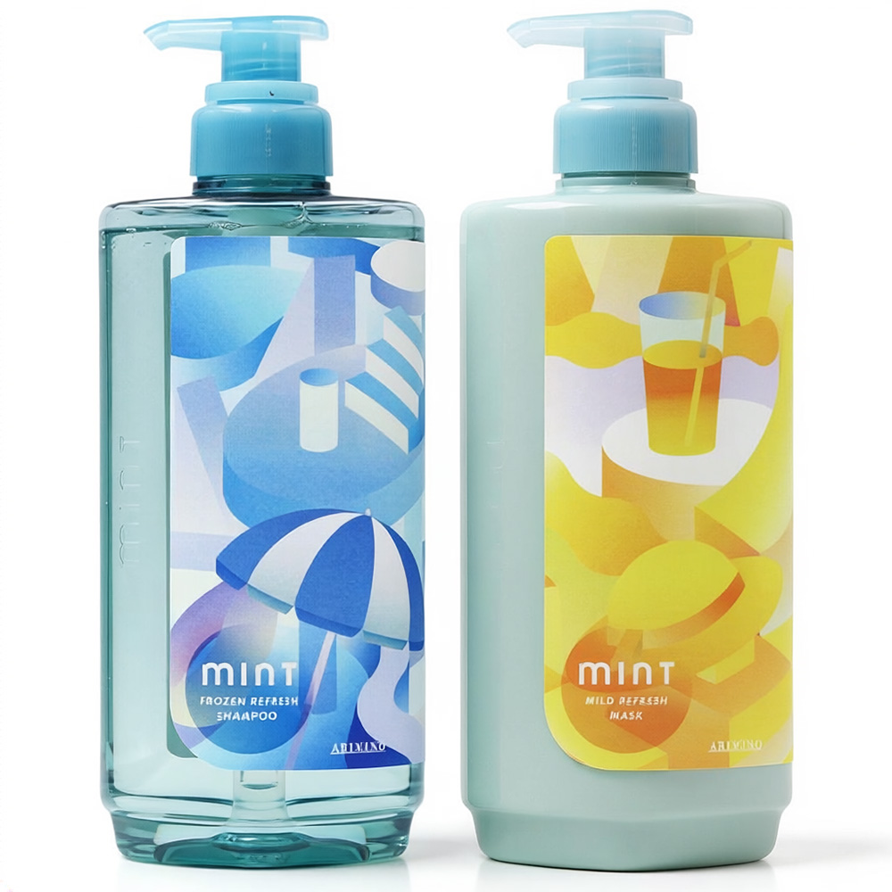 アリミノ ミント シャンプー ヘアマスク セット 550mL+550g 2026 クールシャンプー 冷感 ひんやり 爽快 頭皮 臭い べたつき 夏 ARIMINO mint | ミント（アリミノ） | 02