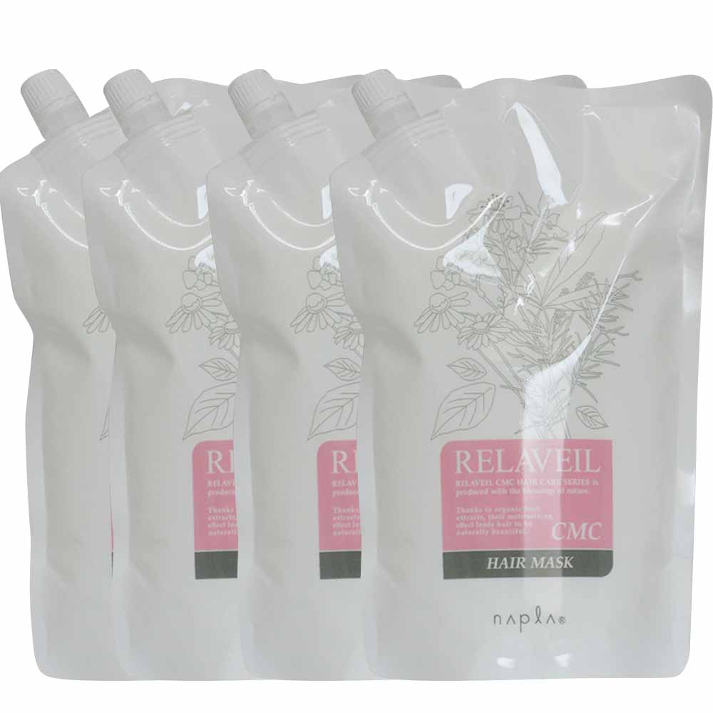ナプラ リラベール CMC シャンプー＆ヘアマスク 業務用 選べる セット / 1000mL/gリフィル×4個 | napla | 05