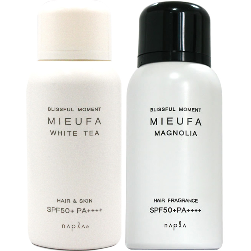 ナプラ ミーファ フレグランス UVスプレー 選べる 2本 セット 80g×2本 SPF50+ PA++++ 日焼け 止め スプレー 紫外線 ヘアフレグランス 送料無料 | napla | 09