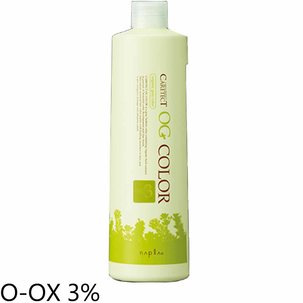 ナプラ ケアテクト OGカラー 第2剤 オキシ OX / 1000mL 【 ヘアカラー アルカリ性カラー オキシ（過酸化水素水） 】 | CARETECT OG | 02