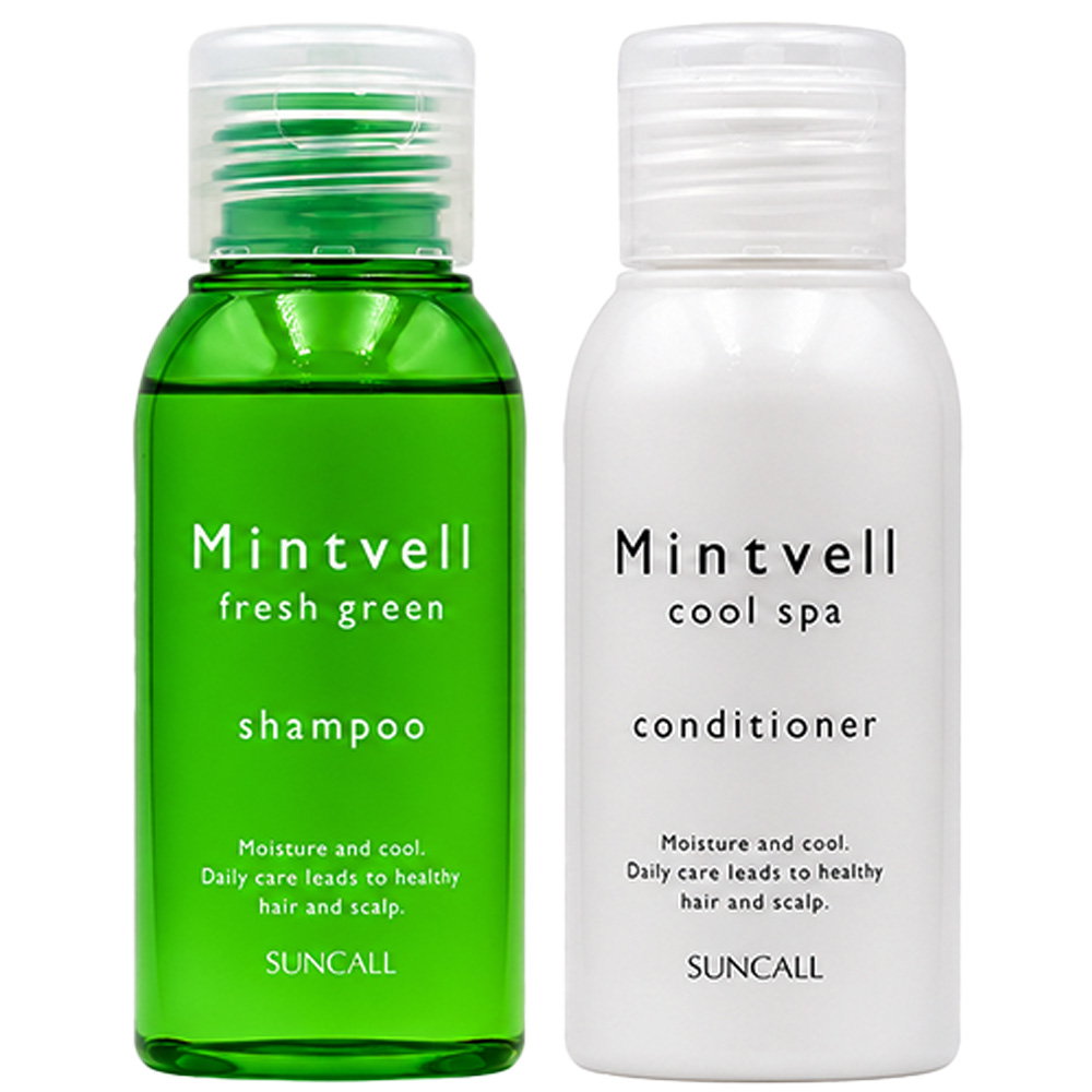 サンコール ミントベル シャンプー & コンディショナー トラベルサイズ 選べるセット / 50mL+50mL | mintvell | 02