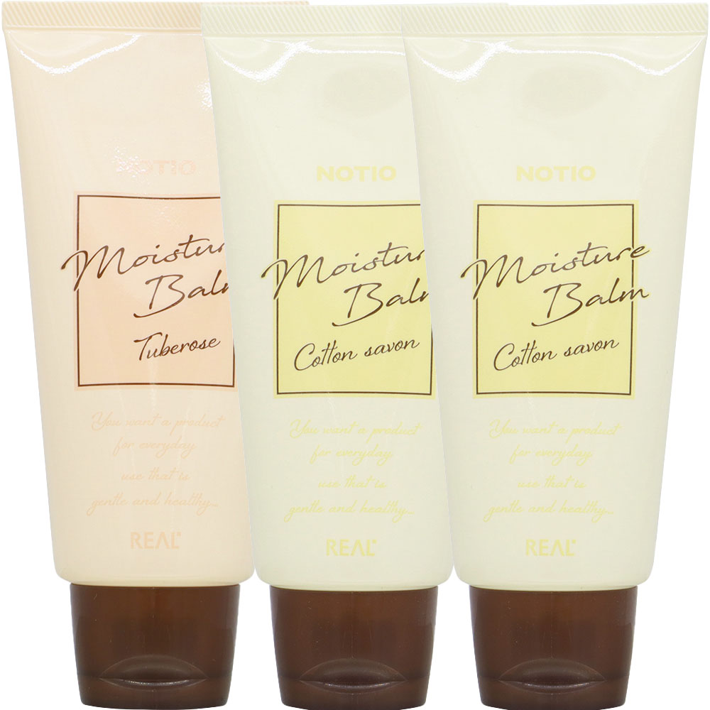 リアル ノティオ モイスチャー バーム 選べる 3本セット / 90g×3(4582512990308/4582512990322) | NOTIO | 03