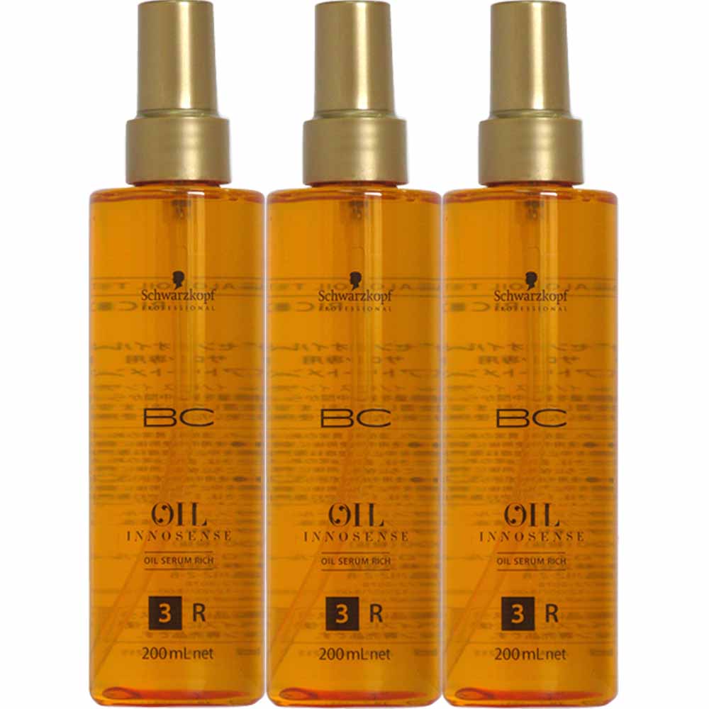 シュワルツコフ BCオイル イノセンス オイル セラム （リッチ・スムース） 3本セット / 200mL×3本 | BCオイル イノセンス | 01