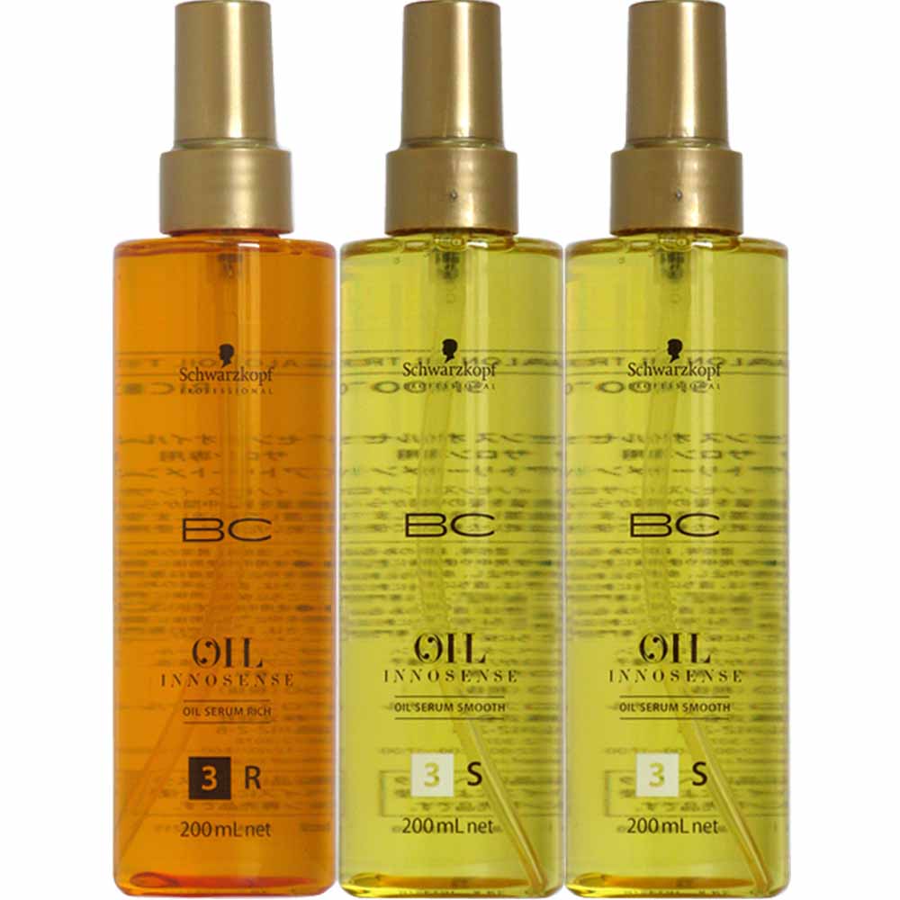 シュワルツコフ BCオイル イノセンス オイル セラム （リッチ・スムース） 3本セット / 200mL×3本 | BCオイル イノセンス | 03