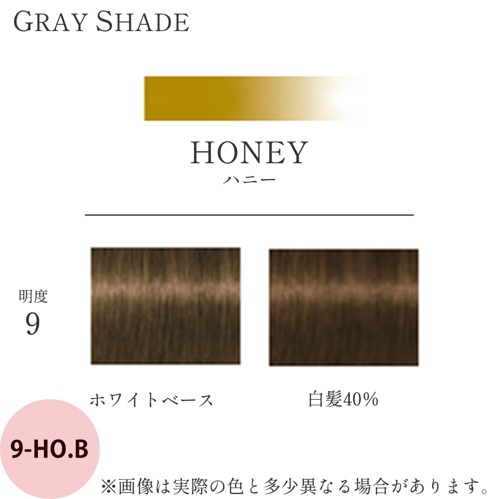 シュワルツコフ テラ byエッセンシティ グレイシェード 第1剤 ハニーブラウン HO.B 85g ヘアカラー カラー剤 サロン業務用 アルカリ性カラー 美容師 プロ用 | Schwarzkopf PROFESSIONAL | 03