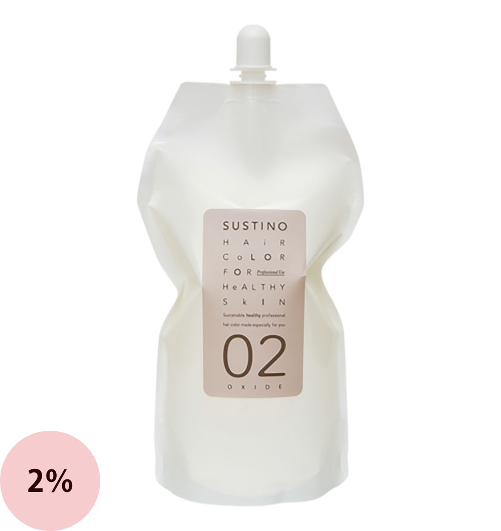 ナカノ サスティノ オキサイド 第2剤 （6％・2％） 1050mL ヘアカラー おしゃれ染め 低刺激 サロン業務用 染毛剤 過酸化水素水 プロ用 美容師 SUSTINO | サスティノ | 01