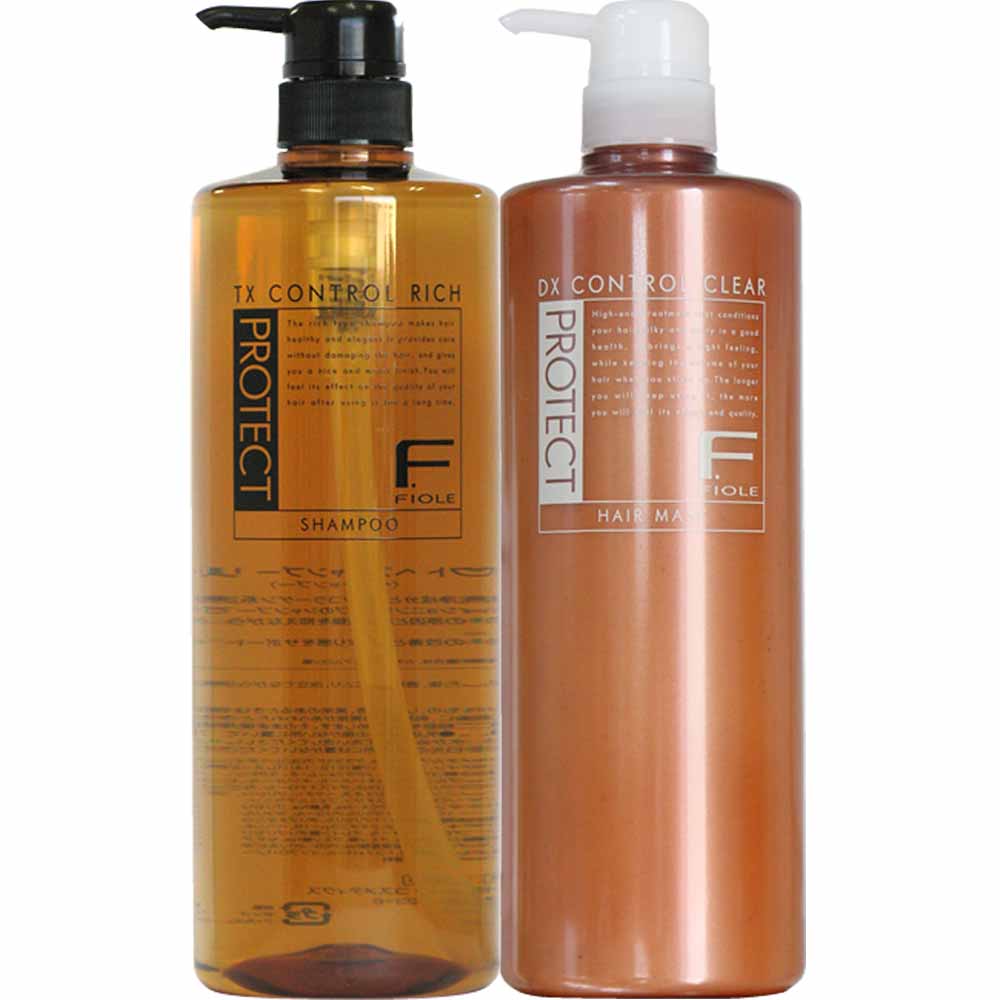 選べるセット フィヨーレ Fプロテクト ボトル リッチ/ベーシック/DX シャンプー＆ヘアマスク 1000mL+1000g 美容室専売 シャンプー トリートメント FIOLE | FIOLE | 02