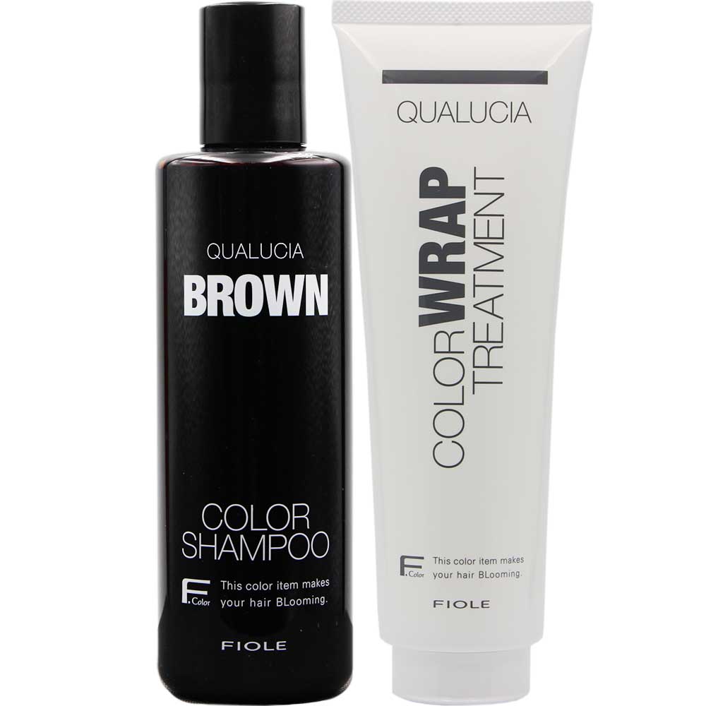 選べる 2点セット フィヨーレ クオルシア カラーシャンプー＆トリートメント 250mL+240g 美容室専売 ヘアカラー ヘアケア ブリーチ毛 ハイトーン 髪 FIOLE | FIOLE | 05
