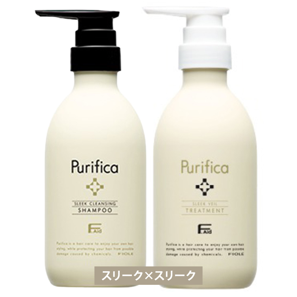 フィヨーレ Fエイド プリフィカ シャンプー & トリートメント セット 400mL+400g アミノ酸系 髪 頭皮 ヘアカラー毛 パーマ ダメージケア サロン専売品 FIOLE | FIOLE | 01