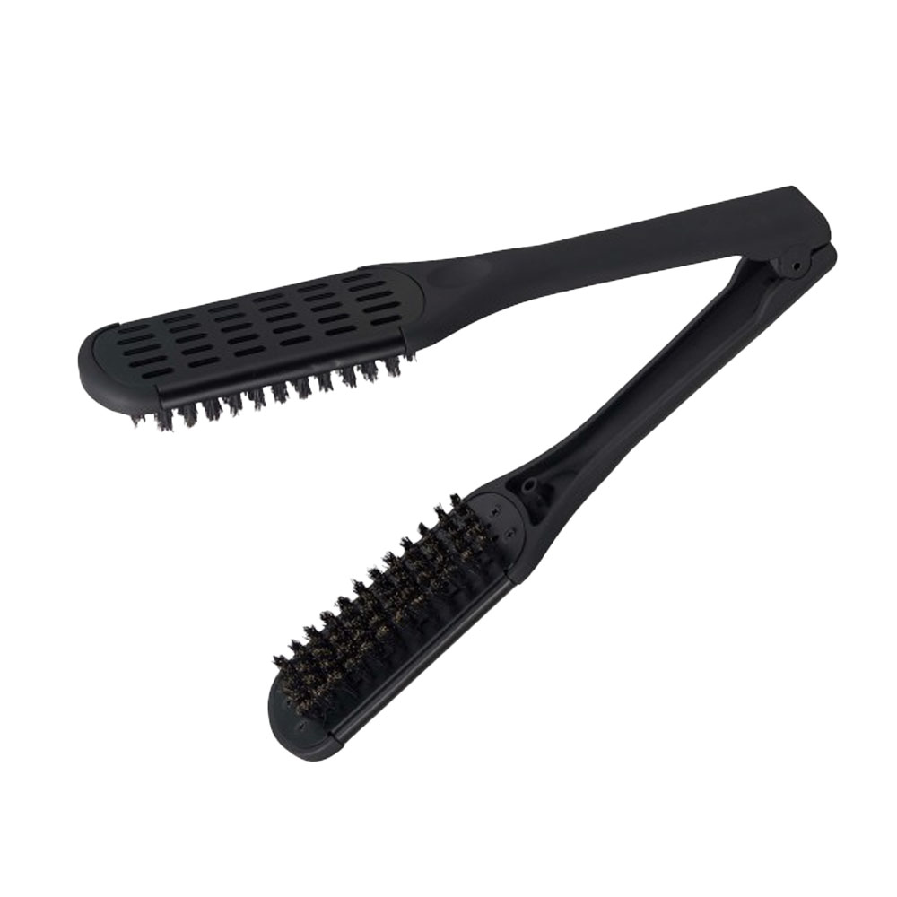 アイビル ストレートブラシ ワイド CS-24E01/スリム CS-24E02 ツインブラシ 挟む スタイリング ヘアブラシ サロン専売品 おすすめ | ブランド登録なし | 01