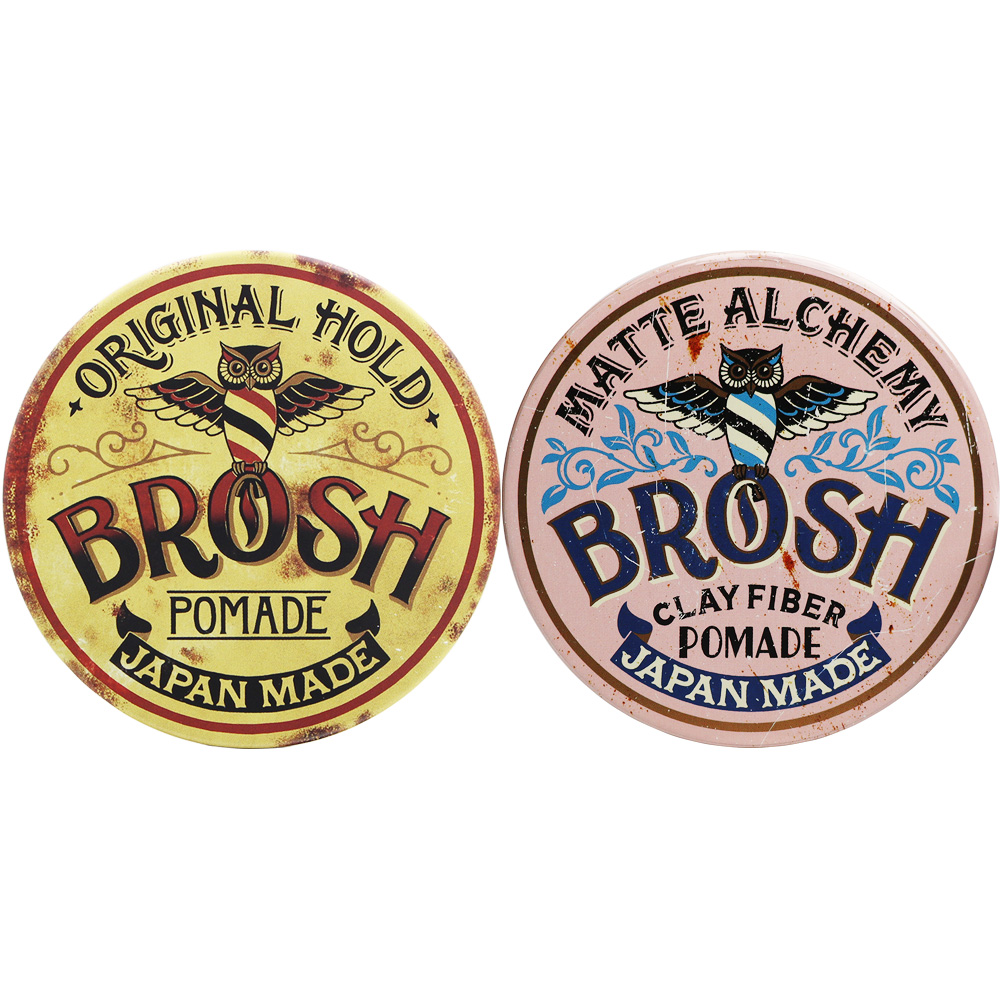 う*ん様 BROSH×CAREERING FIBER POMADE 2個セット 数量限定】CAREERING × BROSH コラボポマード一般販売開始│GOOD