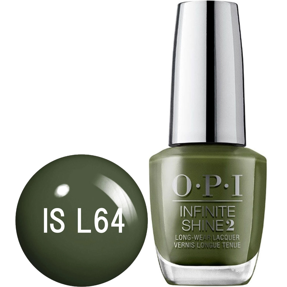OPI オーピーアイ インフィニットシャイン グリーン 15mL ネイルラッカー 速乾 発色 ツヤ 硬化不要 マニキュア 爪 セルフネイル ペディキュア | O・P・I | 01