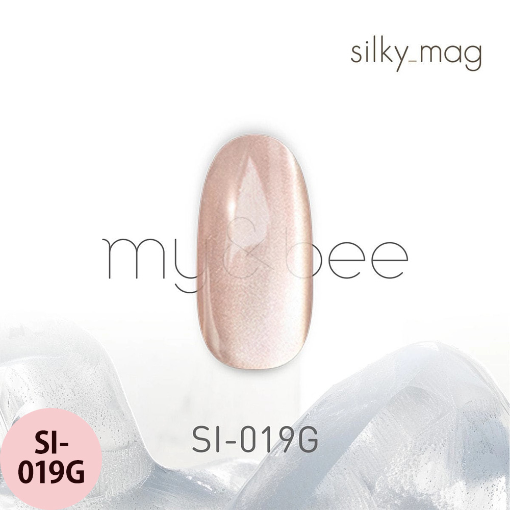 マイビー シルキーマグ 1  全28色 8mL ジェルネイル サロン ネイリスト LED UV プロ用 my&bee |  | 19
