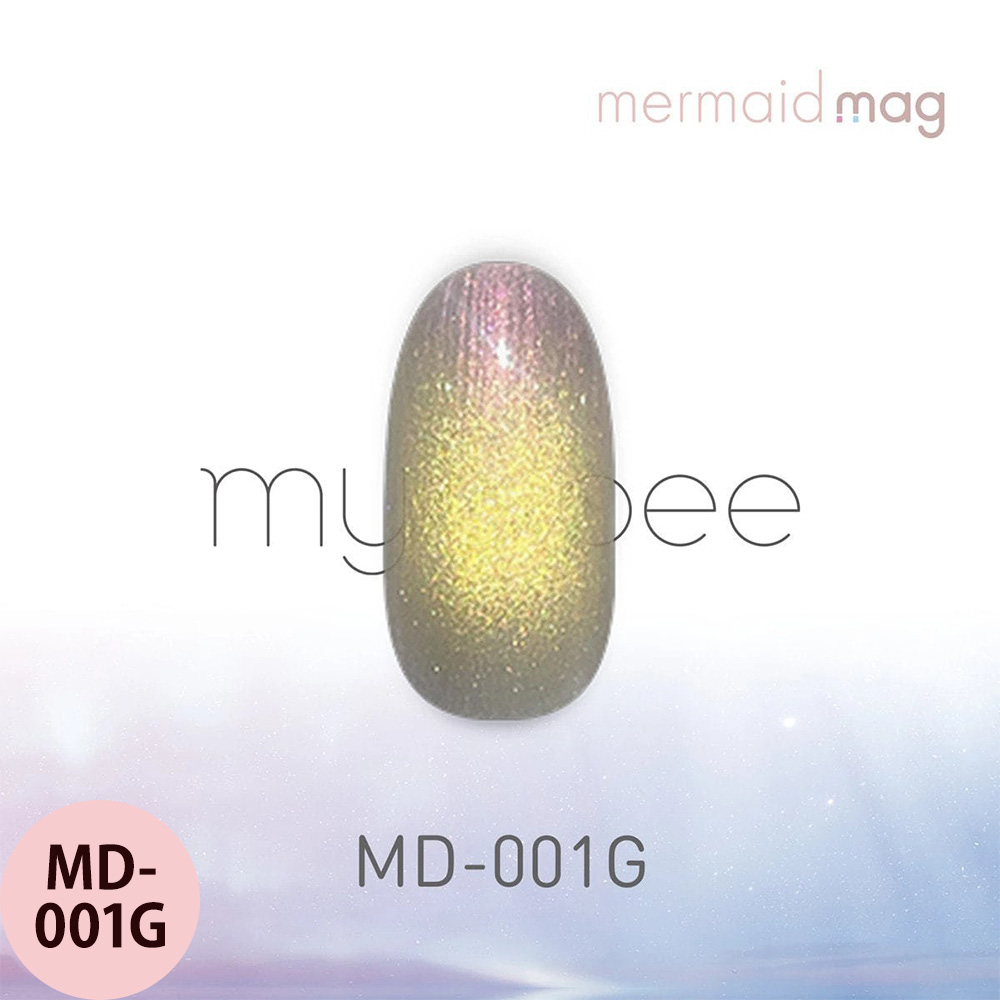 マイビー マーメイドマグ  全6色 8mL ジェルネイル サロン ネイリスト LED UV プロ用 my&bee |  | 01