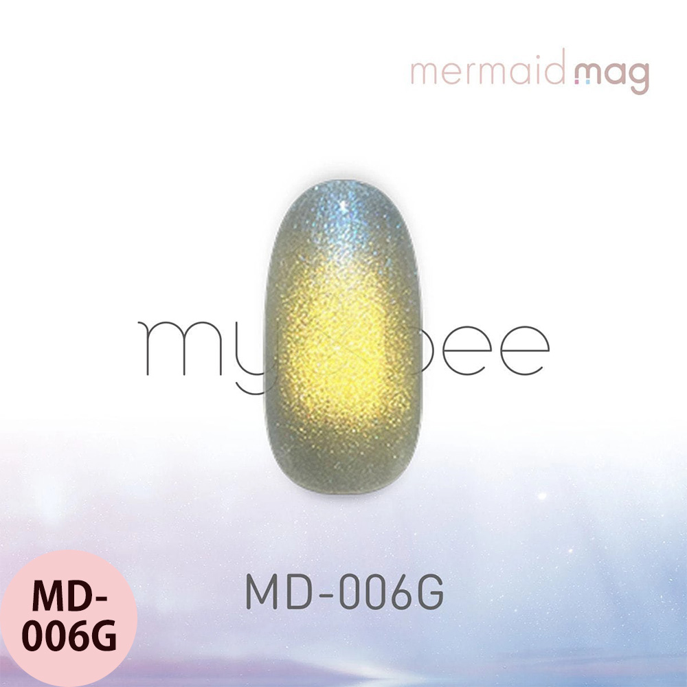 マイビー マーメイドマグ  全6色 8mL ジェルネイル サロン ネイリスト LED UV プロ用 my&bee |  | 06