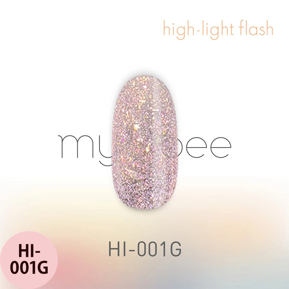 マイビー ハイライトフラッシュ  全12色 8mL ジェルネイル サロン ネイリスト LED UV プロ用 my&bee |  | 01