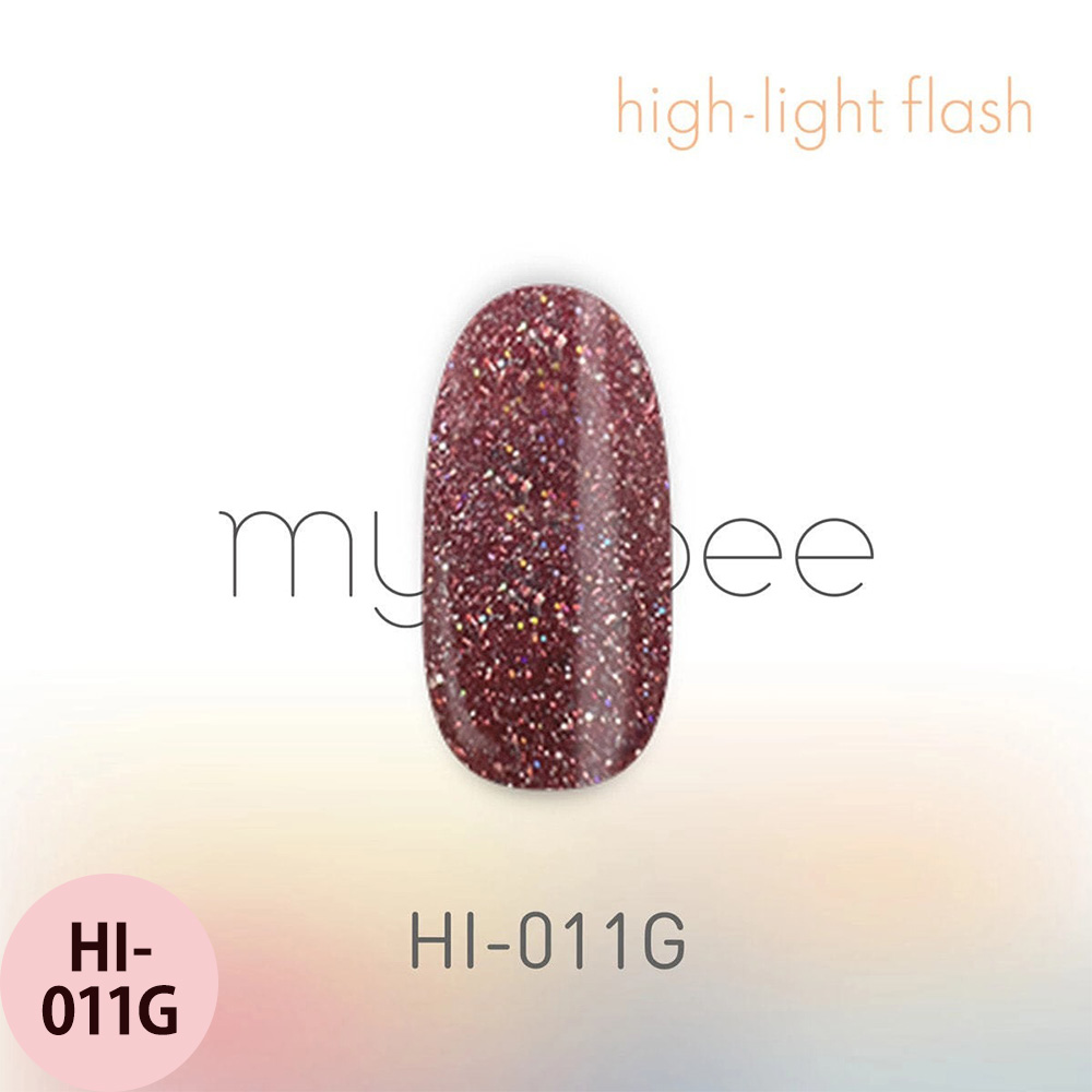 マイビー ハイライトフラッシュ  全12色 8mL ジェルネイル サロン ネイリスト LED UV プロ用 my&bee |  | 11