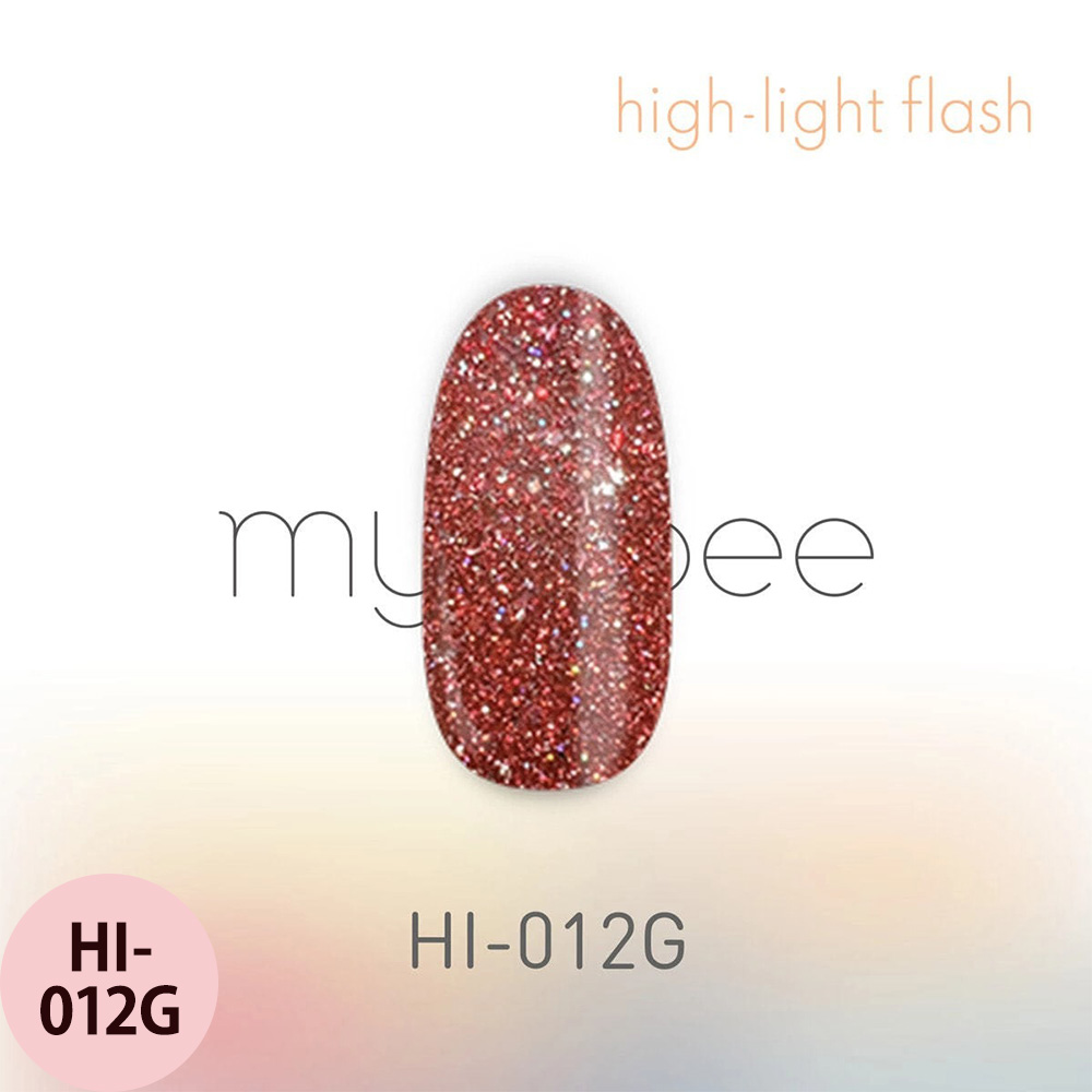 マイビー ハイライトフラッシュ  全12色 8mL ジェルネイル サロン ネイリスト LED UV プロ用 my&bee |  | 12