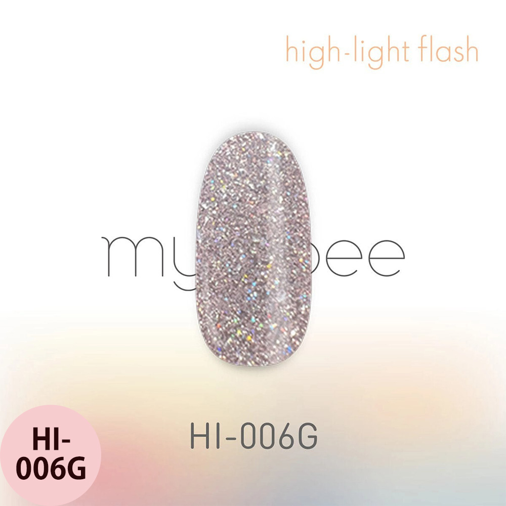 マイビー ハイライトフラッシュ  全12色 8mL ジェルネイル サロン ネイリスト LED UV プロ用 my&bee |  | 06