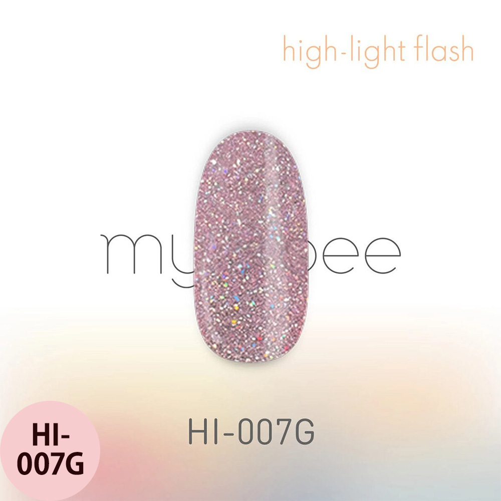 マイビー ハイライトフラッシュ  全12色 8mL ジェルネイル サロン ネイリスト LED UV プロ用 my&bee |  | 07