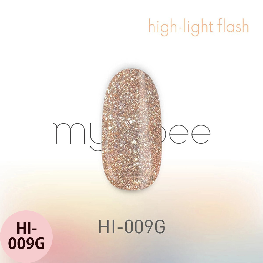 マイビー ハイライトフラッシュ  全12色 8mL ジェルネイル サロン ネイリスト LED UV プロ用 my&bee |  | 09
